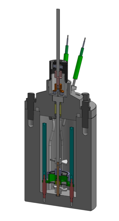 high pressure high temperature cell