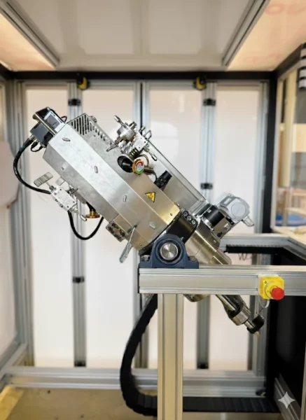 Irian Mecatronics PVT cell for petroleum fluid analysis.