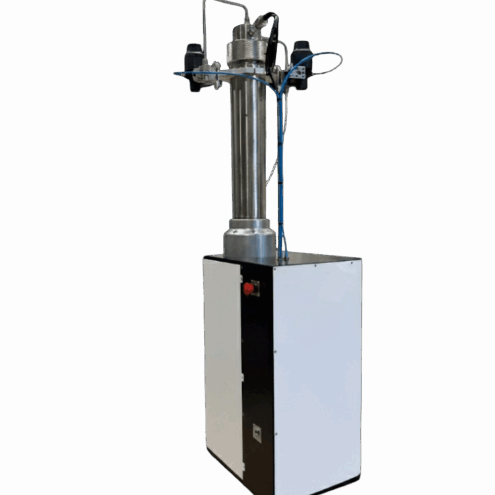 irian-mecatronics-pump-sulfuric-acid-15bar-2 Custom-designed 15 bar volumetric pump for 98% sulfuric acid by Irian Mecatronics.