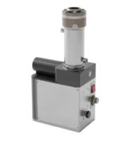 Vue 3D d'une cellule à volume variable 500 bar 50mL motorisée