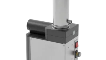 Vue 3D d'une cellule à volume variable 500 bar 50mL motorisée