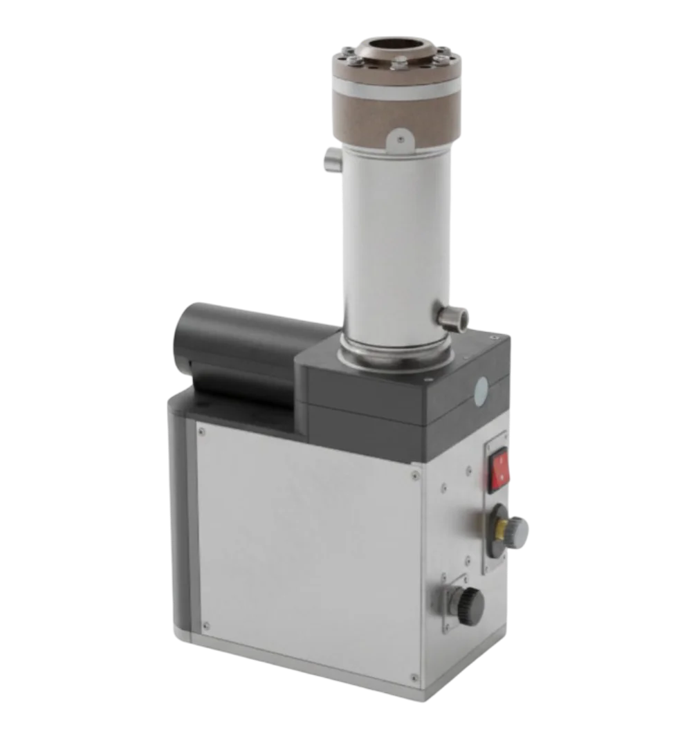 Vue 3D d'une cellule à volume variable 500 bar 50mL motorisée