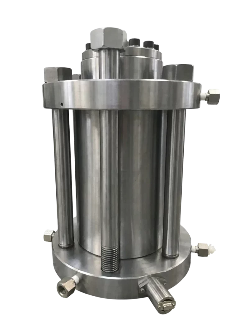 Banc de perméabilité au gaz IRIAN MECATRONICS avec cellule triaxiale pour l'Université du Shandong.