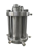 IRIAN MECATRONICS gas permeability bench with triaxial cell for Shandong University.