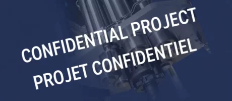 Bannière Projet Confidentiel Irian Mecatronics - Expertise en bancs d'essai haute pression et température (HPHT).