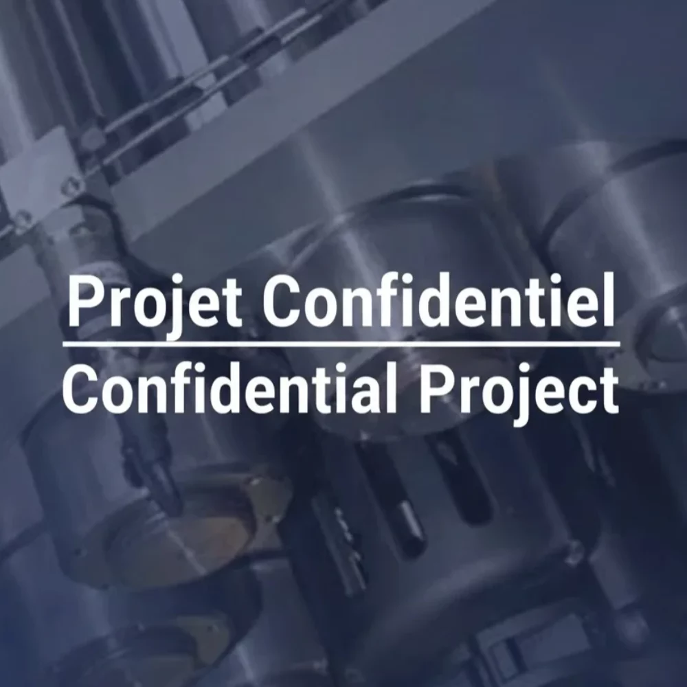 Projet Confidentiel Irian Mecatronics - Expertise en bancs d'essai haute pression et température (HPHT).