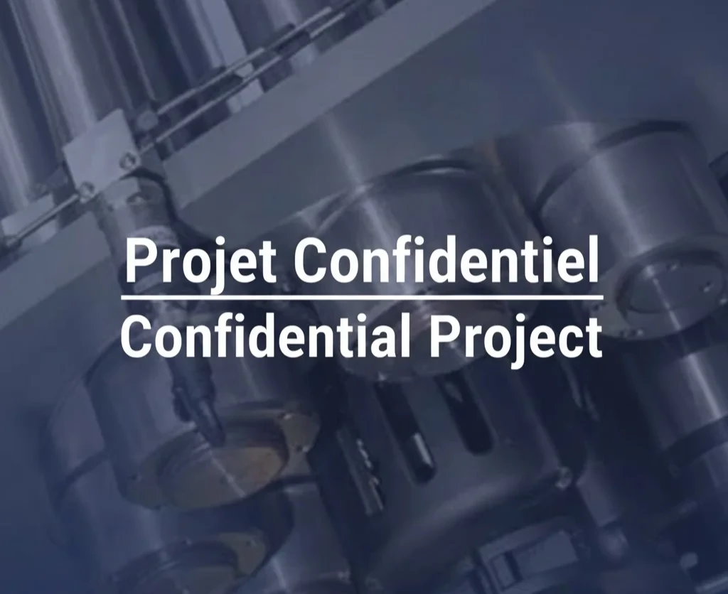 Projet Confidentiel Irian Mecatronics - Expertise en bancs d'essai haute pression et température (HPHT).