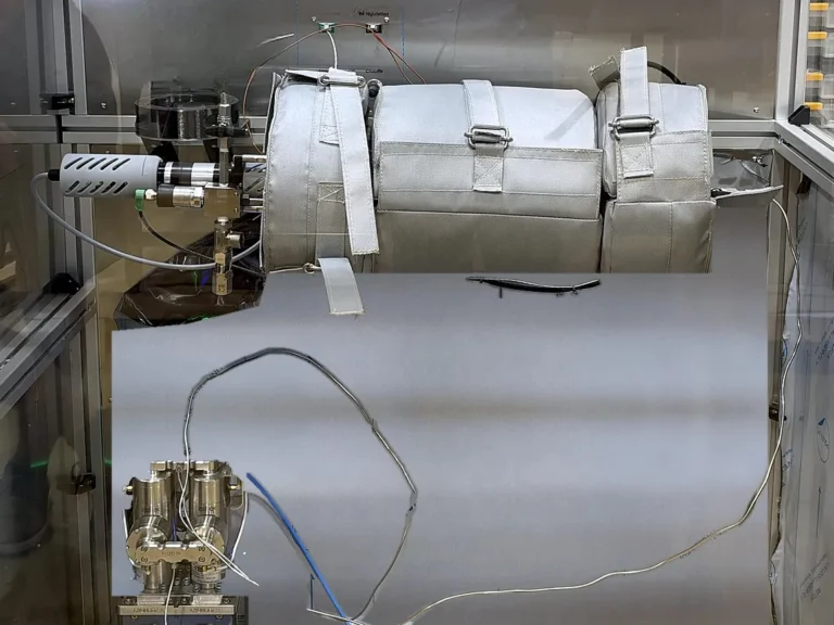 Supervision interface of the pressurised mechanochemistry bench